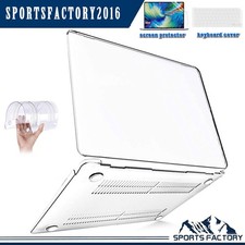 F 2020 MacBook Air 13" M1 A2179 A2337 Clear Case Shell  Keyboard LCD Protector