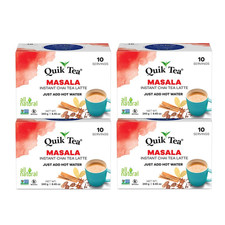 Tea Latte Masala Chai 8.5oz Pack of 4 Spiced Indian Beverage Drink