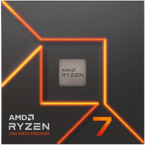 AMD Ryzen 7 7700 Desktop Processor (8-core/16-thread, up to 5.3 GHz max boost) w - Photo 5/9