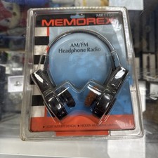 Memorex MR1160 Headphone Radio NOS