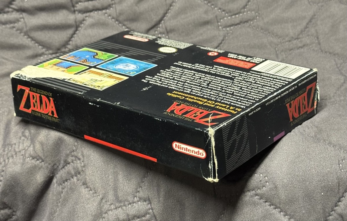 Zelda Link to the Past * Snes Box Only * Super Nintendo Original