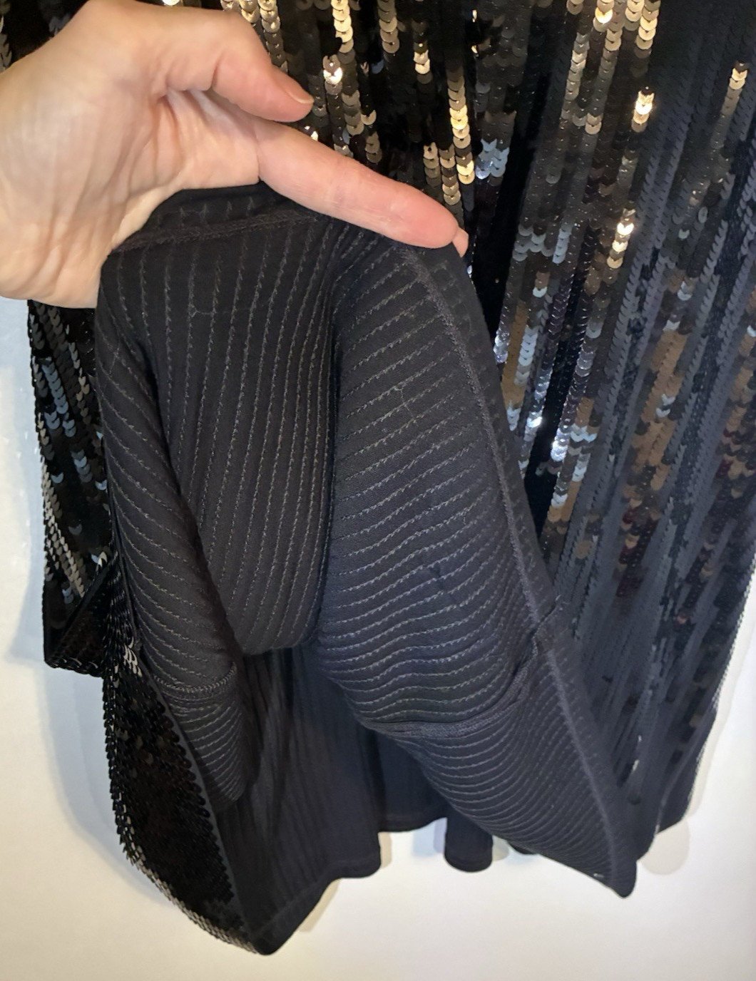 Michael Kors - Size Medium - Black Sequence Shoul… - image 4