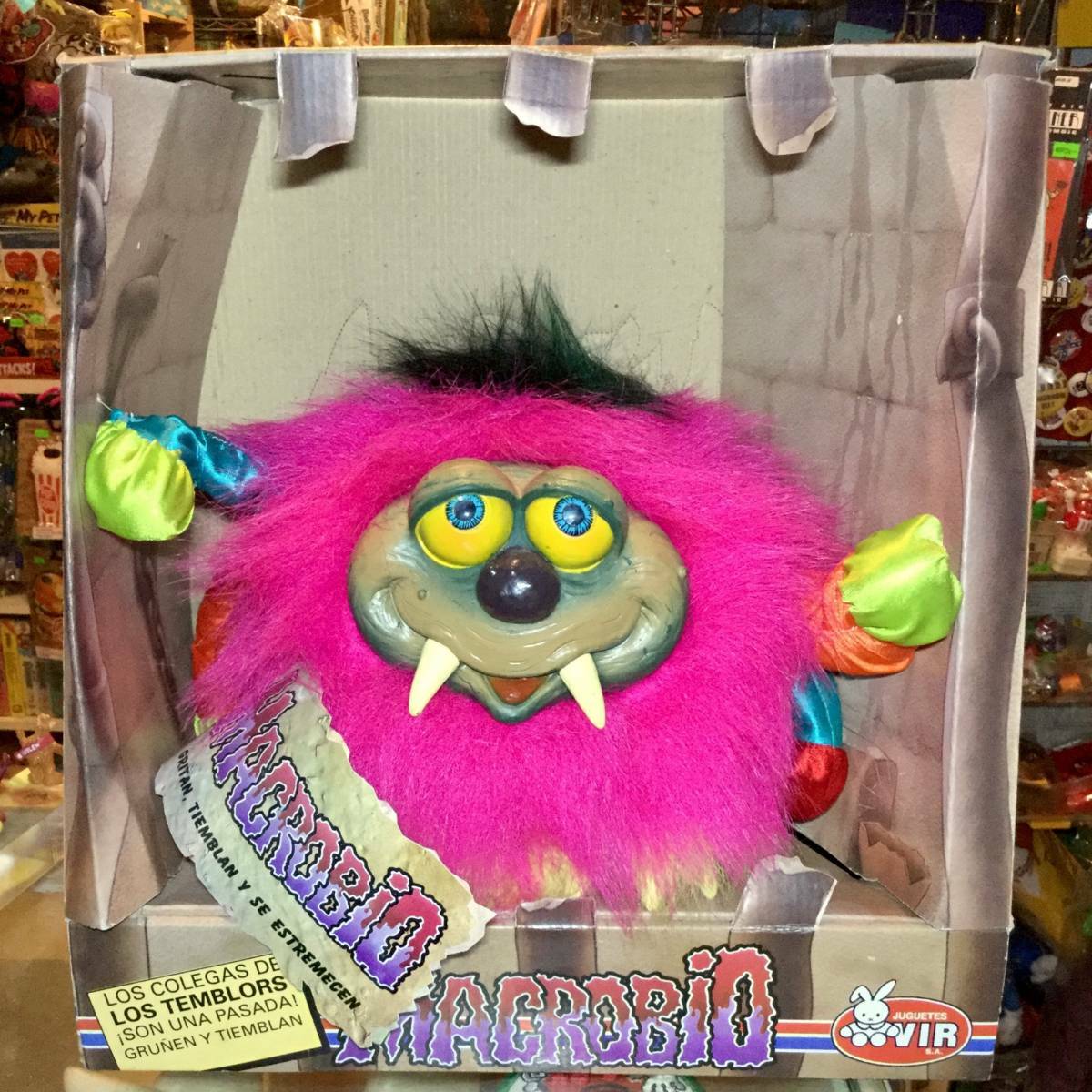 Los Temblors My Pet Monster Doll Dead Stock Vintage MACROBIO Los Temblors My Pet Monster Doll Dead Stock Vintage MACROBIO