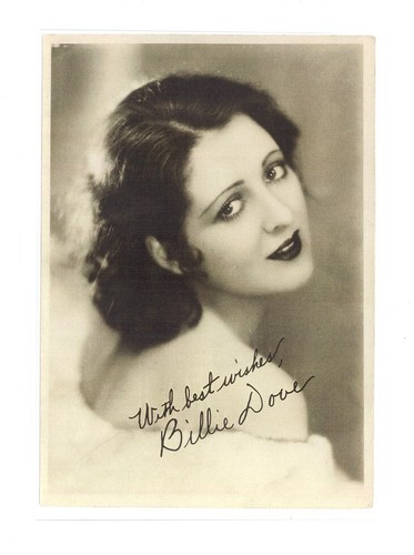 BILLIE DOVE signed cut w/ photo ACTRESS - Picture 3 of 3