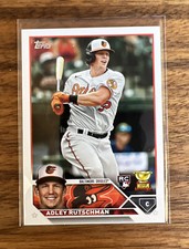 2023 Topps Series 1 Adley Rutschman 1st True Rookie Gold Cup RC Orioles #250 💎