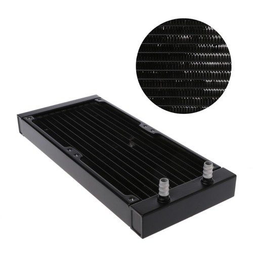 Multi-Port G1/4 Thread Aluminum Radiator 240mm For Computer Water Cooling System - Afbeelding 6 van 7