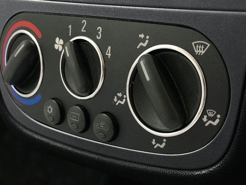 Per Opel Tigra B TwinTop Anelli in alluminio lucidato per pannello di controll - Picture 7 of 10