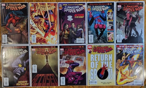 Amazing Spider-Man #509-654 Lote de 74 Cómics de Marvel números clave, grado más alto - Imagen 6 de 9
