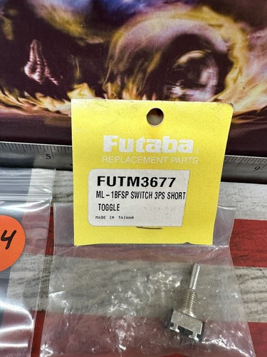 FUTABA FUTM3677 TOGGLE SWITCH: ML-1BFSP SWITCH 3PS SHORT - Picture 4 of 4