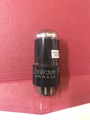 Tungsol 6SN7 6SN7GT Black Glass, Oval Mica Tested Good | eBay