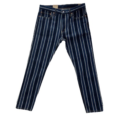 Levi's Jeans Men's 36x32 Multicolor Strip 512 Slim Taper Eco Ease American Denim