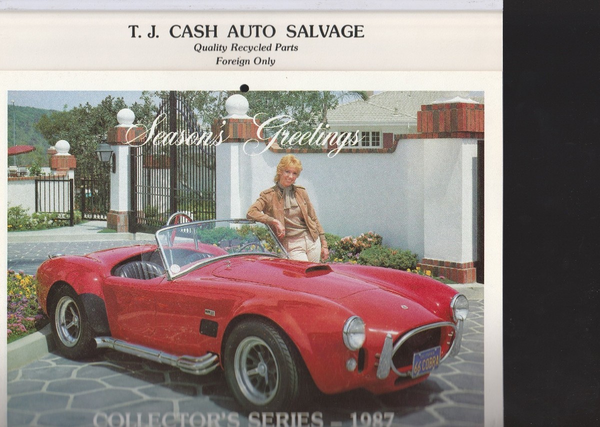 Collector's Series 1987 Calendar-Classics like '29 Gardner Collector's Series 1987 Calendar-Classics like '29 Gardner