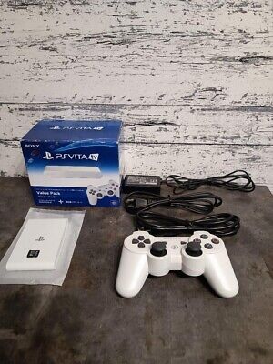 Sony PS Vita TV VTE-1000 AB01 White Console PlayStation Vita Game