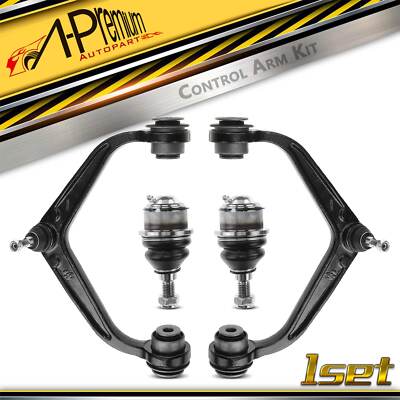 A-Premium 4x Front Lower & Upper Control Arms & Ball Joints for Chevy Silverado