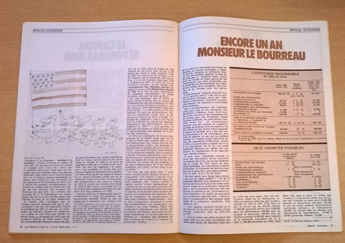 Le Nouvel Observateur HS N°7 : Spécial Economie : Bilan 1975 & Scénario 1976 - Picture 17 of 24