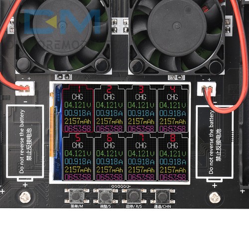 8CH 18650 Battery Capacity Internal Resistance Tester Auto Charging Discharge - Picture 21 of 24