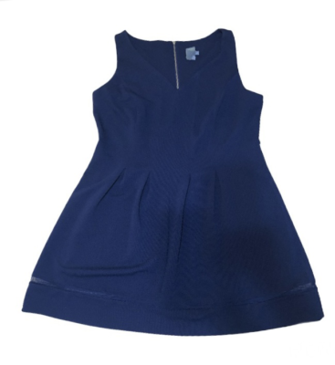 navy blue skater dress plus size Yours London Women's Plus Size Navy Blue Keyhole Skater Dress Size 14