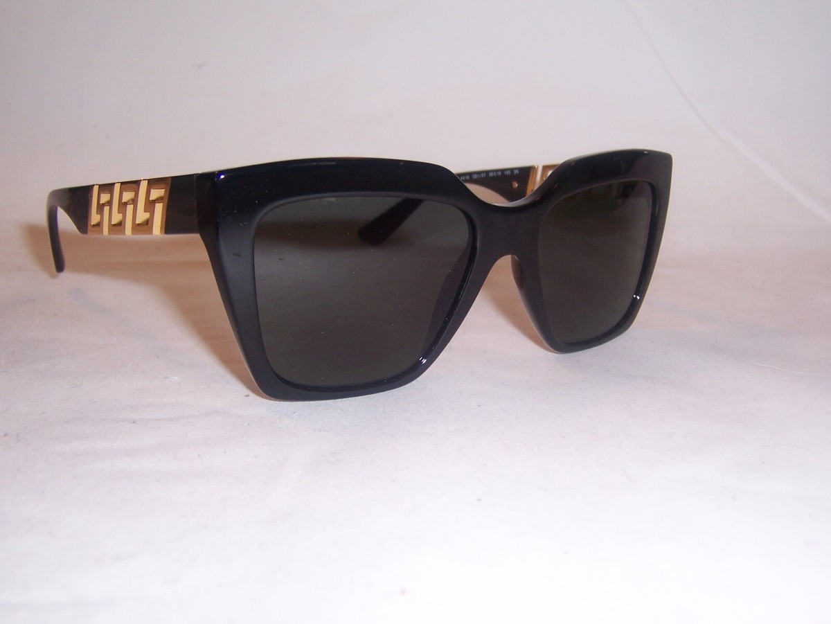 NEW VERSACE SUNGLASSES VE 4418 GB1/87 BLACK /DARK GRAY  display picture 1