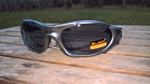 X Loop Sunglasses XL0104 UV400 Davis G7 gray sports wrap sunnies - Picture 2 of 8
