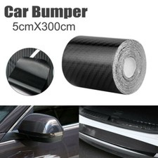 Carbon Sticker Fiber Protector Sill Scuff Cover Anti Scratch Strip Car Door Body