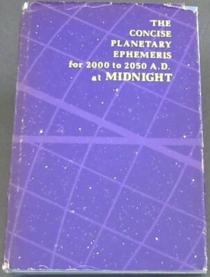Die prägnanten planetarischen Ephemeris für zweitausend bis zweitausendfünfzig n. Chr.