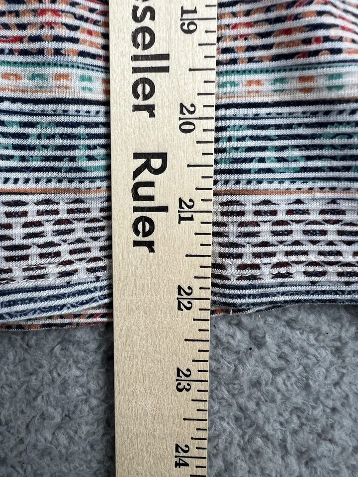 Винтажный Faded Glory Топ XL Вязание крючком Кружево Бохо Крестьянин Коттеджкор Струящийся Хиппи - Изображение 4 из 4