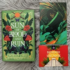 Fairyloot Exclusive Sun of Blood and Ruin by Mariely Lares Digital Signature