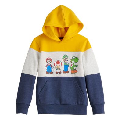 Pants Sudadera De Luigi Sz 4-12 Kids Luigi Hoodie Nintendo Super