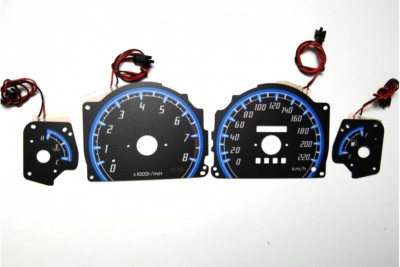 for Subaru Impreza 1992-1996 glow gauge plasma dials tachoscheibe glow shift