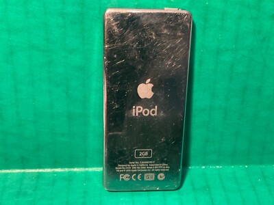 Apple iPod Nano 3rd Gen. (2GB) - Black/Chrome #A1137 | eBay