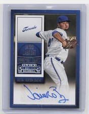 2015 Panini Contenders #22 Jairo Labourt Prospect Ticket Autographs