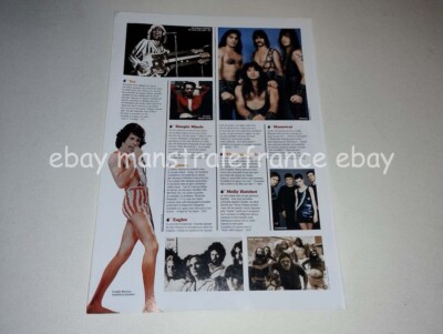 Queen Freddie Mercury Manowar Cranberries Eagles Jim Kerr Molly clipping France