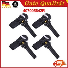 4x RDKS Reifendrucksensor TPMS FÜR Renault Dacia Smart Opel 407005642R 407001628