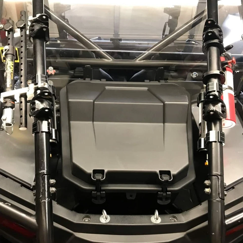 Caja de almacenamiento de carga trasera 69QT para Polaris RZR 1000 900 S/Turbo XP 2014-23 2881193 Foto 3 de 4