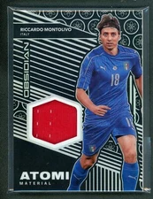 2019-20 RICCARDO MONTOLIVO 096/149 JERSEY PANINI OBSIDIAN ATOMI MATERIAL