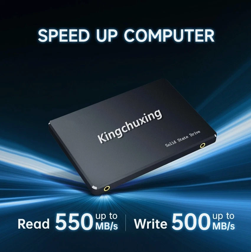 Kingchuxing SSD SATA III 2TB 1TB 512GB 2.5" 550MB/S Solid State Drive PC Laptop - Image 2 of 4