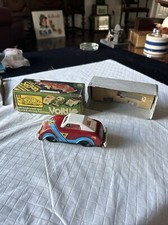 Vintage VOITURE Sedan Wind Up Toy Car Original Box