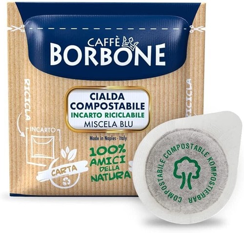 Caffè Borbone Blu Cialda Compostabile 150 Pezzi - Foto 1 di 1