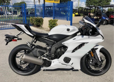 Unpainted White Fairings Kit For YAMAHA YZF R6 2017 2018 2019 2020