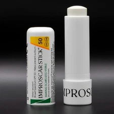Improscar Stick 50 - Silicone-Based Stick for Scar Treatment with SPF 50, 5g