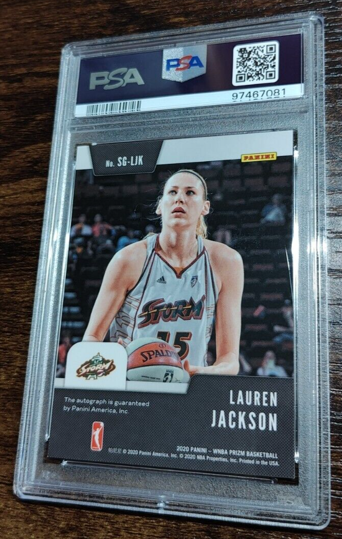 2020 Panini Prizm WNBA - Signatures Lauren Jackson #SG-LJK (AU