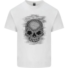 Skull of Chains Mens Cotton T-Shirt Tee Top