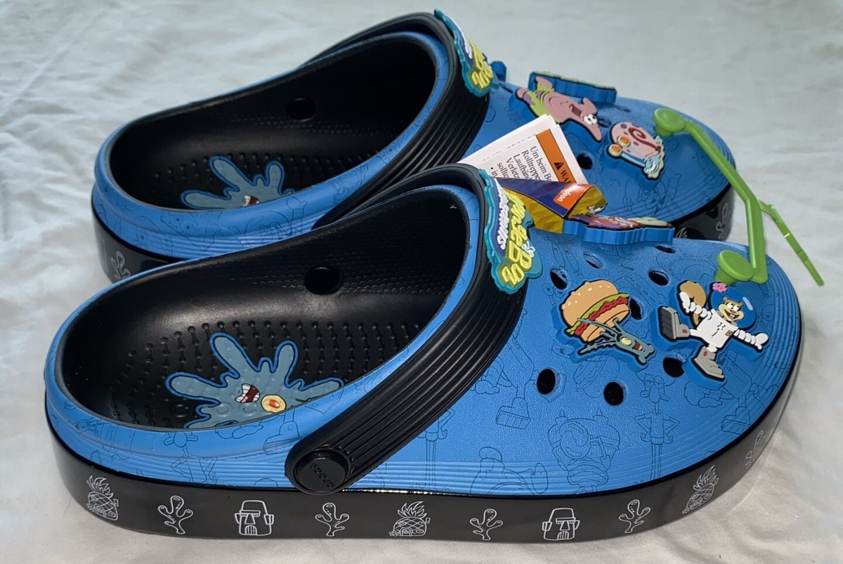 CROCS + SpongeBob Multi Off Court Clog 209825-001 New | eBay