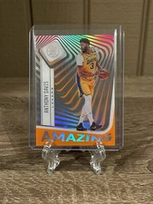 2020-21 Panini Illusions Anthony Davis Amazing Orange Parallel Acetate #14