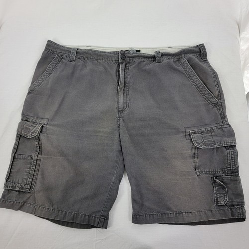 Cargo Supplies North Bay Cargo Shorts Rip Stop Gray Men's 44