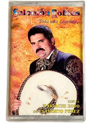 SALOMON ROBLES Toda Una Leyenda Cassette Nuevo Sellado Latin Rara
