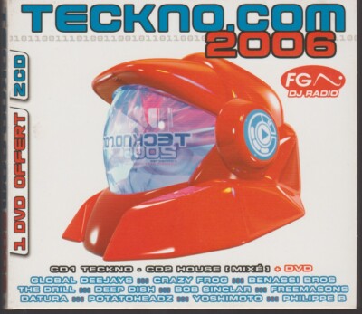 Teckno.com 2006 CD + DVD The Drill Deep Dish Bob Sinclar Yoshimoto Benassi Bros