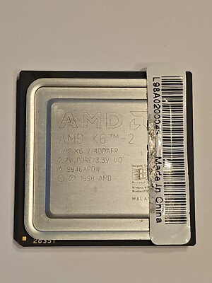 AMD K6-2 400MHz (AMD-K6-2/400AFR) Processor