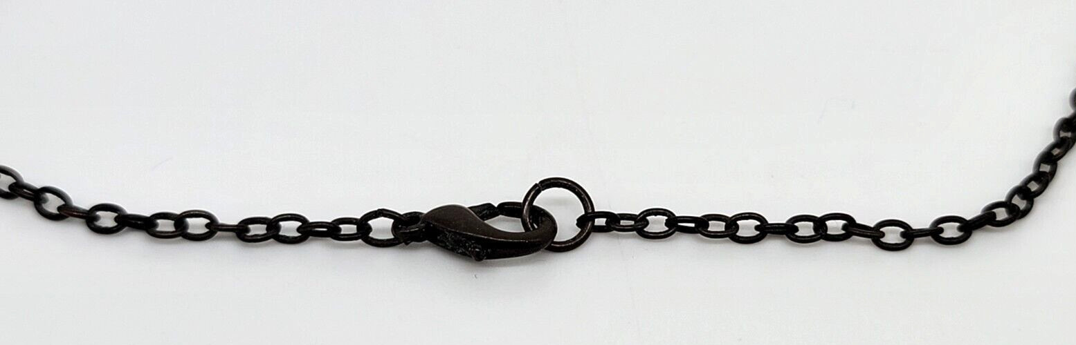 Circle Design Chain Necklace  Interlocking Brass … - image 12