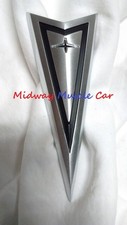64 65 Pontiac Gto Lemans Tempest Rear Deck Trunk Lid Arrowhead Ornament Emblem